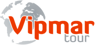 Logo firmy transportowej Vipmar Tour